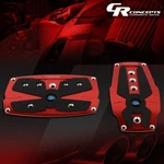 Nrg PDL-250RD Automatic Transmission Aluminum Foot Pedal Pad Cover Plates Set. Fixed Price $35.00.