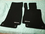 Mercedes-benz Amg Oem Front Carpet Mats Black Anti-slip Used 2016-2023 2-PIECE. Fixed Price $79.50.