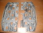 96 97 98 Polaris Trail Blazer 250 2X4 Step Feet Peg Skid Set. Fixed Price $45.00.