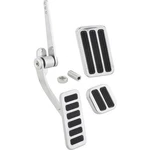 Speedway Motors Pol. Alum. Throttle/brake/dimmer Pedal Kit, Large. Fixed Price $156.99.