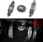 3PCS Compatible With Mini Cooper Accessories Sporty Anti-slip Aluminum Foot Peda. Fixed Price $44.01.