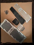 Bmw E46 M3 Aluminum Ac Schnitzer Pedal Set And Dead. Fixed Price $350.00.