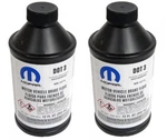 Mopar Set Of Brake Fluid Dot 3- 04318080AD Dodge Chrysler Jeep Ram 12OZ. Fixed Price $20.00.