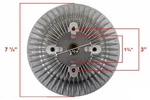Mustang Fan Clutch Thermal 289 / 302 351W 390 427 428 1967 1968 1969. Fixed Price $53.95.