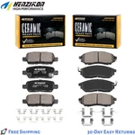 Front And Rear Ceramic Brake Pads For Nissan 370Z 2015 2016 2017 2018 2019 3.7L. Fixed Price $31.99.