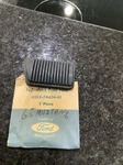 Nos 1965-1968 Mustang Shelby Clutch Pedal Pad Old Ford C5ZZ-7A624-B1. Fixed Price $75.00.