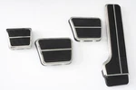 67-70 Chevy C10 Truck Deluxe Gas Brake Clutch & Emergency Pedal Pads W/ Trim Kit. Fixed Price $77.95.