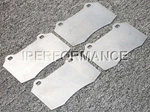 Titanium Brake Pad Shim Heat Shield Set For Dodge Viper 92-02 Front, Excl SRT10. Fixed Price $129.99.