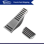 1SET Automatic Foot Accelerator Pedal Covers For Volvo XC60 17-23 Silver Tone. Fixed Price $21.37.