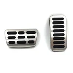 Zoomto 2PCS-SET Sport Gas Pedal Brake Pads Non Drilling Covers.... Fixed Price $25.76.