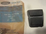 1961 1991 Ford Lincoln Mercy Truck Emergency Brake Pad Nos C8SZ-2454-B. Fixed Price $8.00.