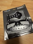 Nrg PDL-450BK Aluminum W/carbon Fiber Trim Transmission Pedal Cover Plates. Fixed Price $15.00.