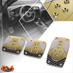 Nrg PDL-400CG Clamp Pedal Covers For Manual Transmission Vehicles With 3. Fixed Price $35.00.