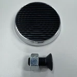 Hot Rod Polished Aluminum Brake Pedal Pad With Rubber Insert. Fixed Price $28.95.
