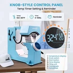 Automatic Release&press Knob-style Digital Control Panel, Diy Sublimation Caps$$. Fixed Price $139.89.
