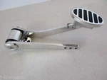 Polished Aluminum Gas Throttle Pedal Hot Rod Rat Car Truck Universal #9507X. Fixed Price $48.99.