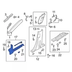 Genuine Ford Door Sill Plate LB5Z-7813209-EA. Fixed Price $209.44.