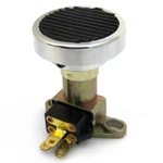 Floor Mount Round Billet Pedal Pad And Dimmer Switch American Shifter Truck Rod. Fixed Price $38.87.