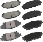 Cciyu D1324 D1391 Front & Rear Ceramic Brake Pads Kits 8PCS Fit For.... Fixed Price $64.89.