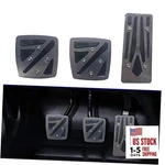 3 Pcs Non-slip Manual CS-048 Pedals Kit Pad Covers Set For All Cars. Fixed Price $9.98.