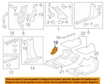 Gm Oem 13-16 Acadia Pillars, Rocker Floor Interior Trim-foot Rest 22856059. Fixed Price $32.92.