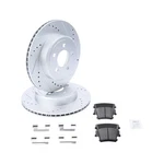 Jegs Street Performance JX11 Brake Pads & Rotors Kit Fits Select 2005-2023. Fixed Price $206.99.