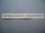 Nos Gm 85-89 Camaro Iroc Z28 Tuned Port Gold Decal Emblem. Fixed Price $18.00.