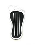 Vintage Gas Pedal Barefoot Pad Cover Old School Classic Custom Hot Rod Car Truck. Fixed Price $29.97.