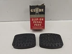 Vintage Buick Oldsmobile Pontiac, Globe Slip Pedal Pads Number 104 (nos). Fixed Price $5.75.