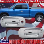 For 1997-2004 Dodge Dakota Std/ext Chrome Door Handle Covers W/o Psk. Fixed Price $512.75.