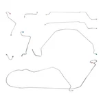 1967 Chevrolet Pwr Disc Malibu Chevelle Brake Line Set Conv Kit Tubes Stainless. Fixed Price $225.00.