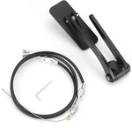 Universal Black Aluminum Gas Pedal Compatible With Street Rat Rod Gm Chevy Ford. Fixed Price $98.74.