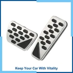 SET(1) Car Gas Brake Cover Foot Pedals For Jeep Wrangler Jl 2018-2023. Fixed Price $18.99.