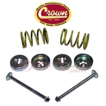 Crown Automotive Brake Hold Down Spring Kit For 1960-1966 Jeep CJ3 Pad Vg. Fixed Price $26.17.
