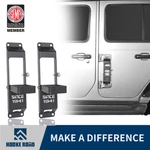 Hooke Road 2* Door Hinge Side Step Pedal For 18-26 Jeep Wrangler Jl Gladiator Jt. Fixed Price $48.79.
