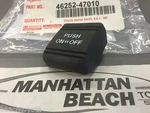 Toyota Parking Emergency Brake Pedal Pad Prius, V & Plug-in 46252-47010. Fixed Price $14.94.