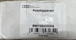 Accelerator And Brake Pedal Pad Set Genuine Audi Oem Accessories 8W1064205A. Fixed Price $139.95.