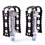 Mks BM-7 Alloy Anodized Mtb Bmx Old School Flat Bike 1/2" Pedal Black. Fixed Price $41.99.