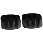 Lokar Brake And Clutch Pedal Pad Billet Midnight Series Black Pair Manual Tra.... Fixed Price $145.95.