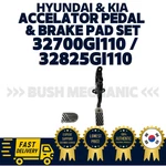 Genuine Oem Hyundai Kia Accelator Pedal & Brake Pad Set 32700GI110 / 32825GI110. Fixed Price $71.10.