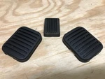 Jeep Sj CJ5 CJ7 CJ8 Brake, Clutch & Emergency Pedal Pad Kit 948758 3220433. Fixed Price $23.59.
