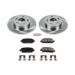 Powerstop Disc Brake Kit Rear Fits Honda Hr-v 2016-2021 Oe Stock Replacement. Fixed Price $164.03.