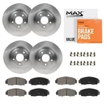 Front & Rear Brake Rotors + Ceramic Pads For 2012-2015 Vw Passat. Fixed Price $202.43.
