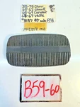 Nos 1958 1967 Nova Impala Corvette Brake Pedal Pad Auto Trans B59-60. Fixed Price $18.00.