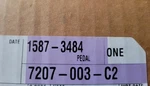 2008-2014 Chevrolet Impala Brake Pedal Assembly W/pad New Oem 15873484 15210659. Fixed Price $40.00.