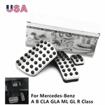 For 2013-2016 Mercedes-benz X166 Gl-class Accelerator Brake Footrest Pedals Pad. Fixed Price $13.99.