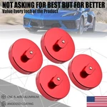 4X Cnc Aluminum Pucks Jacking Lift Pad Red For Corvette C5 C6 C7 C8 Z06 ZR1. Fixed Price $32.99.