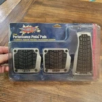 Cobbs Tricked Out Performance Pedal Pads Model 30060 Die-cast Aluminum 1998 Nos. Fixed Price $16.95.