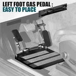 Oceanicecho Portable Left Foot Accelerator Pedal For Handicap Disabled. Fixed Price $125.00.