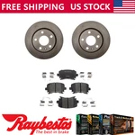 Rear Kit Brake Rotors + Ceramic Pads & Hardware For 2008 Audi Tt - Raybestos. Fixed Price $222.99.